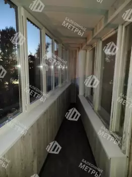 Отделка балкона с утеплением в многоквартирном доме Отделка балкона с утеплением в многоквартирном доме