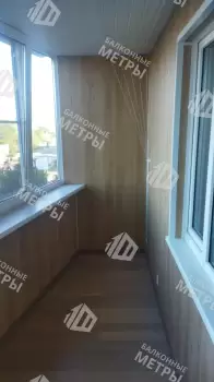 Отделка балкона с утеплением в многоквартирном доме Отделка балкона с утеплением в многоквартирном доме
