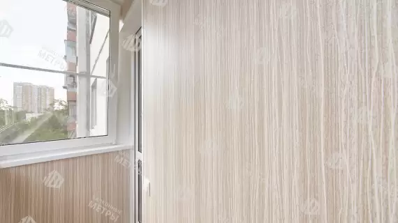 Отделка балкона МДФ с утеплением и остеклением