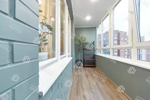 Отделка балкона гипсокартоном с покраской Отделка балкона гипсокартоном с покраской