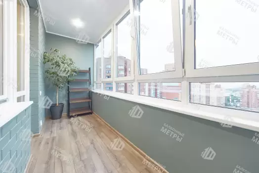 Отделка балкона гипсокартоном с покраской Отделка балкона гипсокартоном с покраской