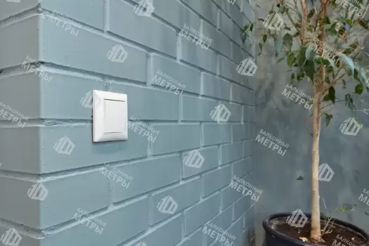 Отделка балкона гипсокартоном с покраской Отделка балкона гипсокартоном с покраской