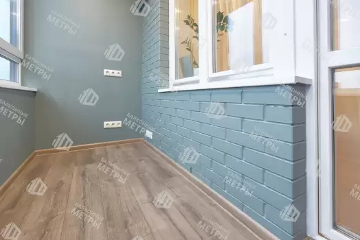 Отделка балкона гипсокартоном с покраской Отделка балкона гипсокартоном с покраской