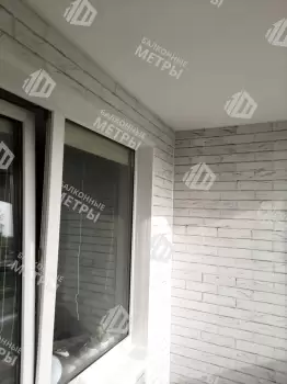 Отделка балкона и установка потайного люка Отделка балкона и установка потайного люка