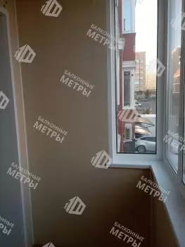 Остекление профилем Rehau и отделка балкона