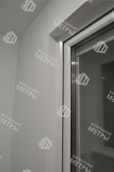 Остекление балкона в серии дома 01-ПЗ с утеплением и отделкой Остекление балкона в серии дома 01-ПЗ с утеплением и отделкой