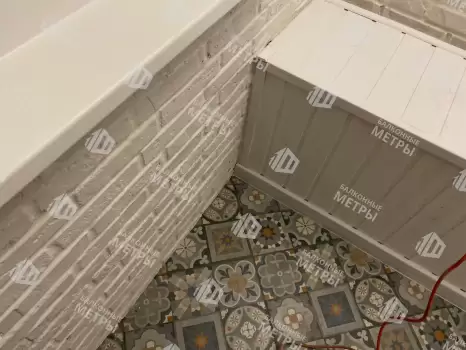 Отделка с утеплением балкона Сапожок Отделка с утеплением балкона Сапожок